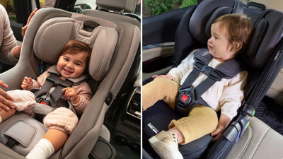 Nuna RAVA vs. Britax Poplar / Poplar S Convertible Car Seat Comparison