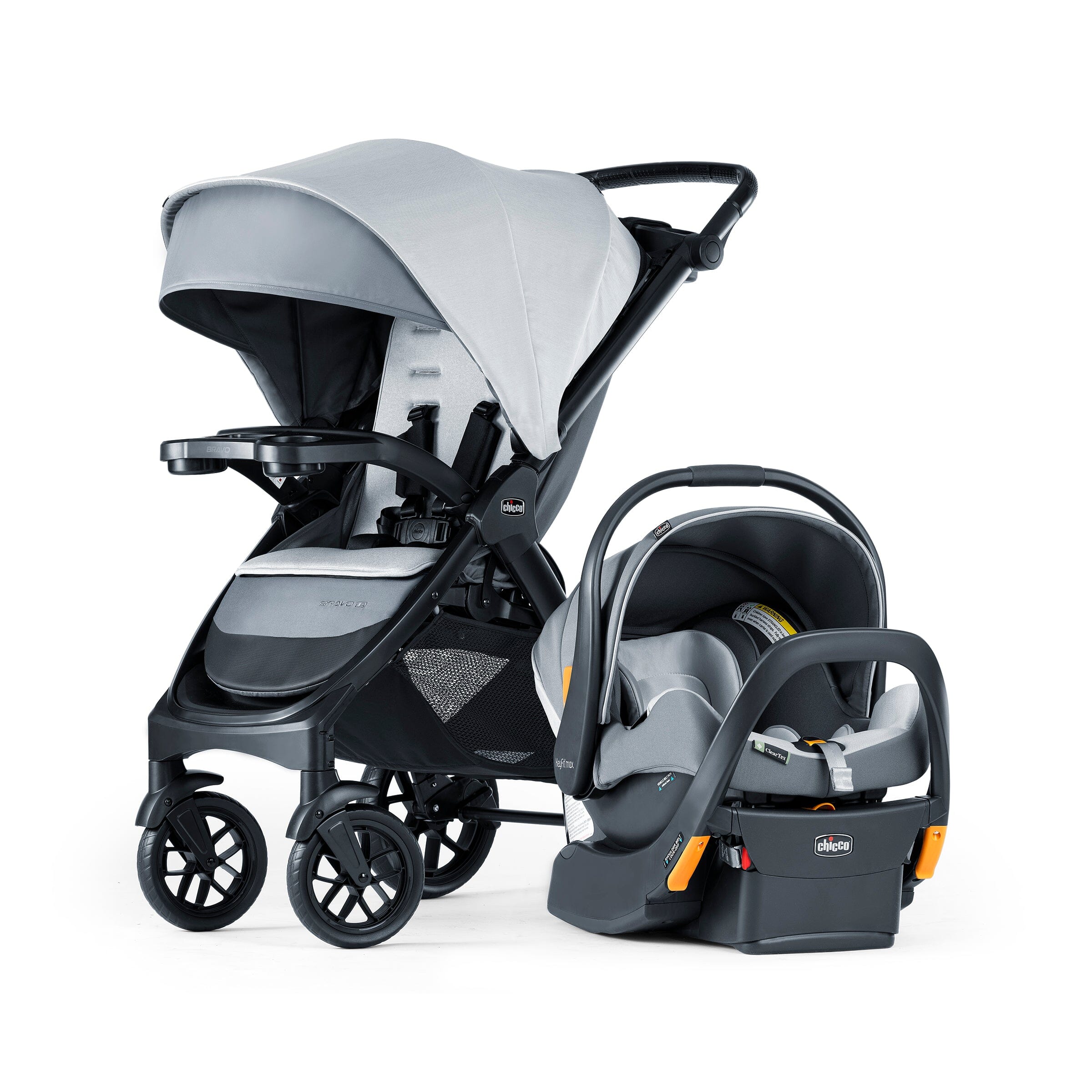 chicco stroller cabin size Chicco Bravo LE ClearTex Trio Travel System