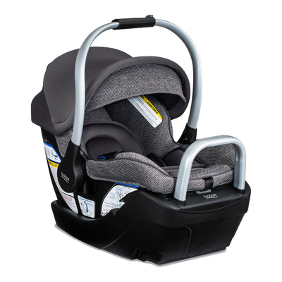 Britax Willow SC Infant Car Seat and Alpine Base - Pindot Stone