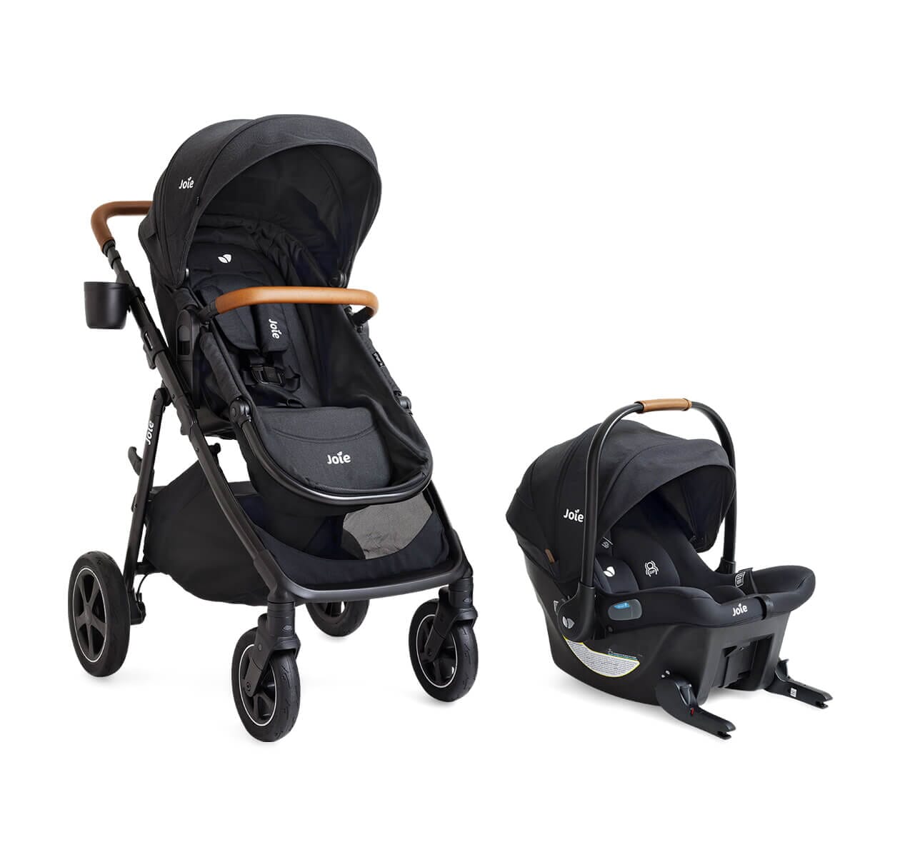 Joie Ginger DLX and Mint Latch Travel System
