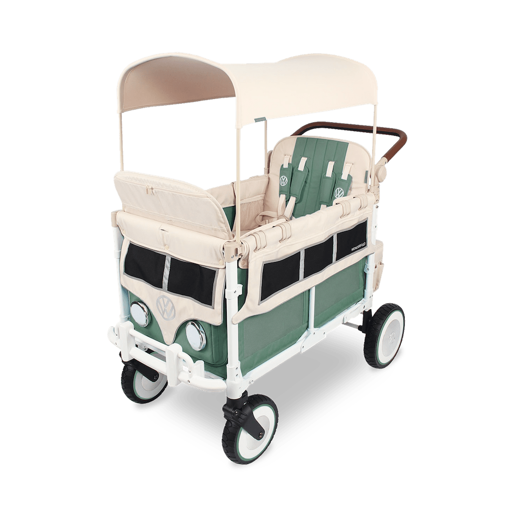 lowe's volkswagen stroller wagon WonderFold VW4 Volkswagen Stroller Wagon Bondi Blue