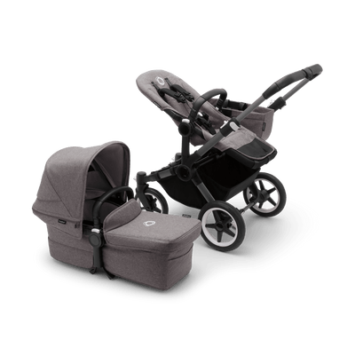 Bugaboo Donkey5 Mono Complete Stroller - Graphite / Grey Melange