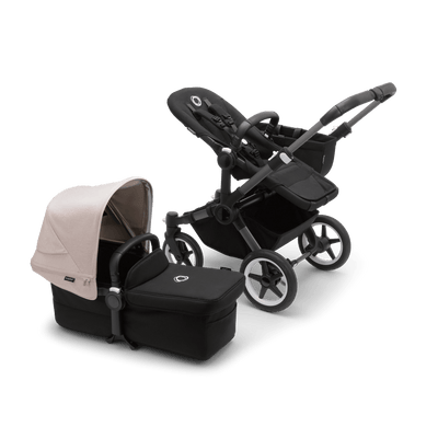 Bugaboo Donkey5 Mono Complete Stroller - Graphite / Midnight Black / Misty White