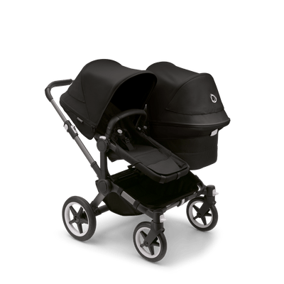 Bugaboo Donkey5 Duo Complete Stroller - Graphite / Midnight Black