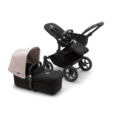 Bugaboo Donkey5 Mono Complete Stroller - Black / Midnight Black / Misty White