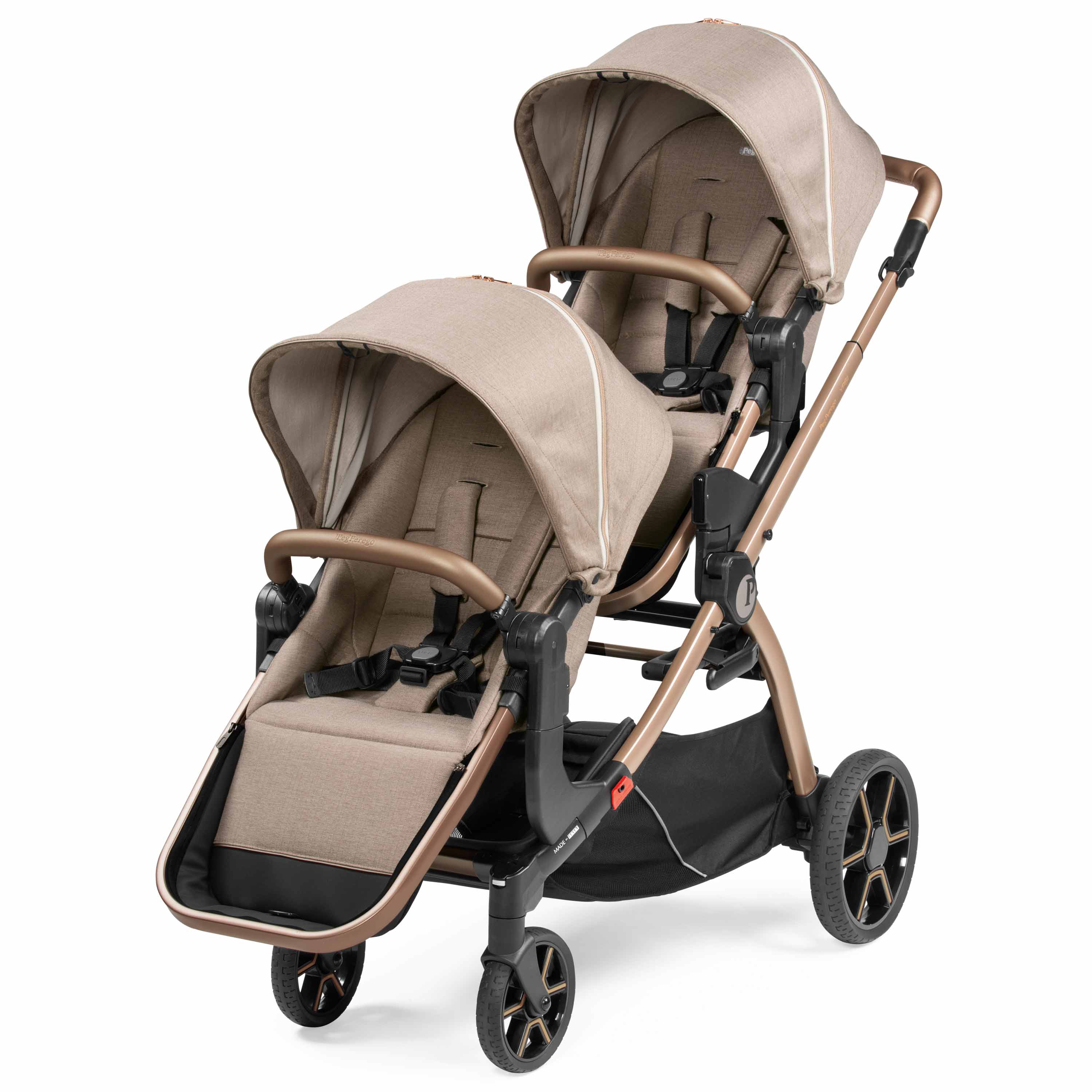 Peg Perego YPSI Double Stroller Baby Carriage - Main Image