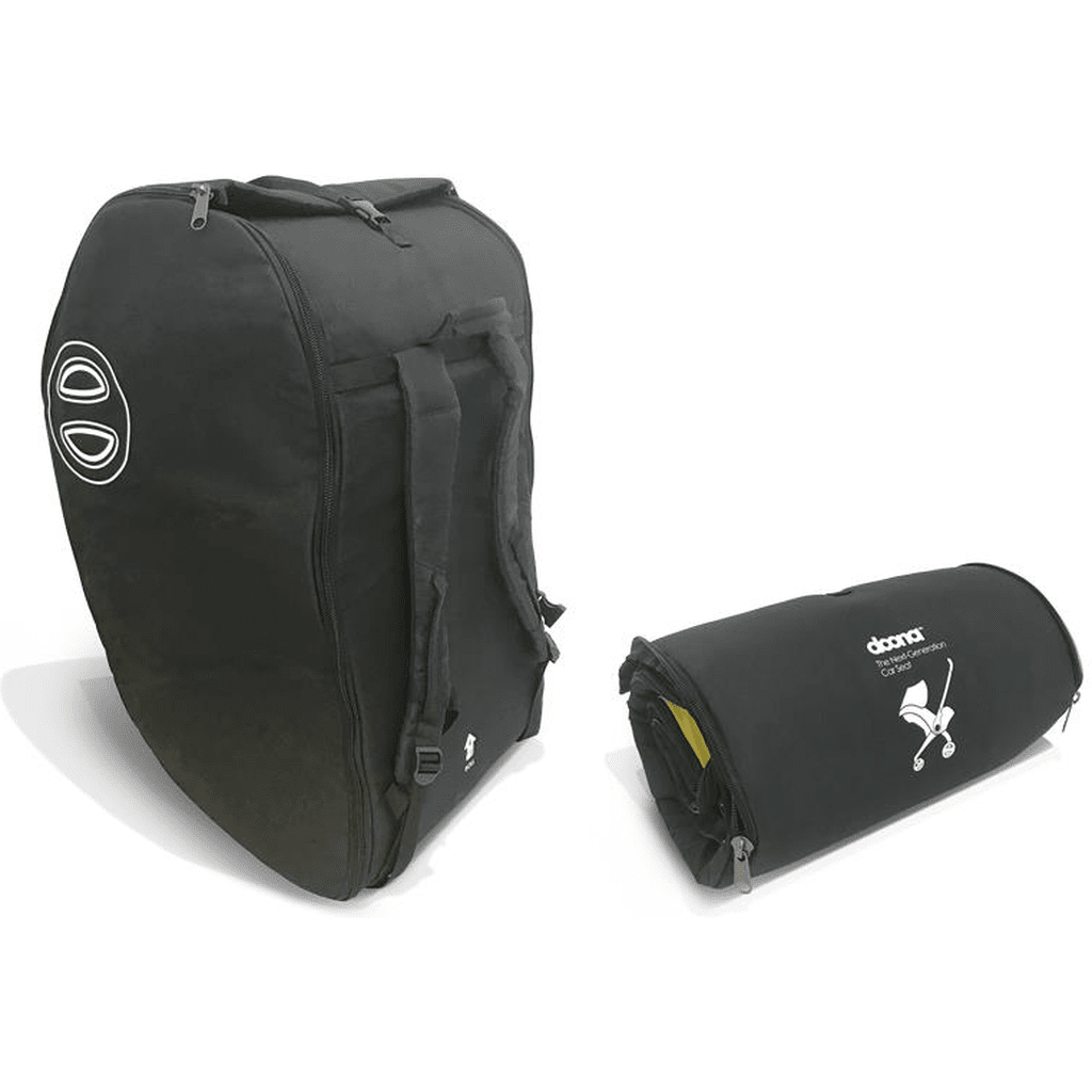 doona bag for stroller Doona Deluxe Padded Travel Bag, Black