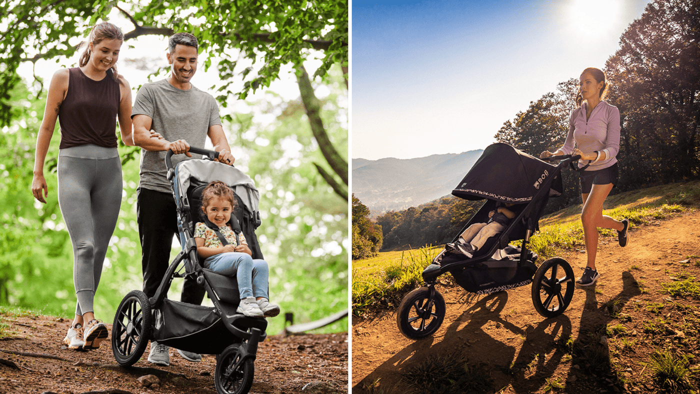 UPPAbaby Ridge vs. BOB Jogging Stroller Comparison