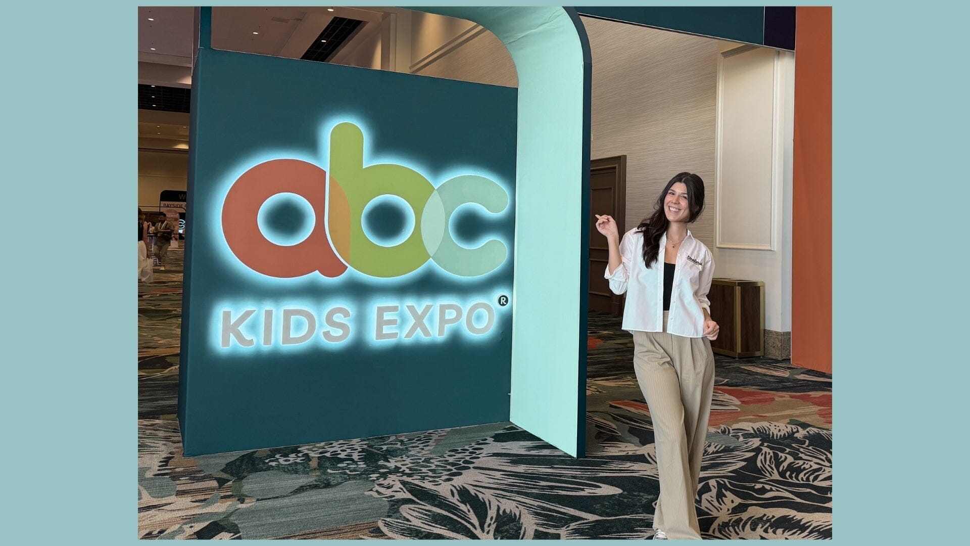 Bri at ABC Kids Expo