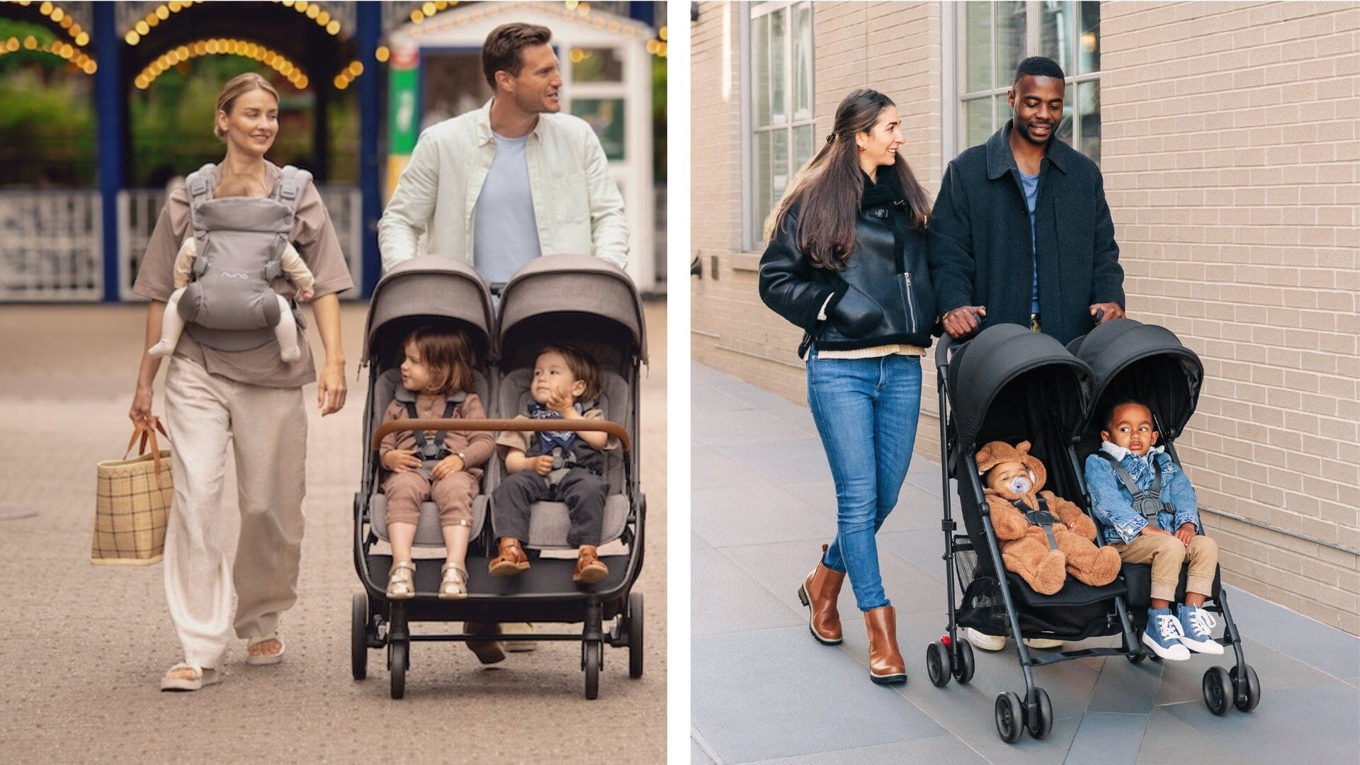Nuna TRVL Dubl vs. UPPAbaby G-Link V2