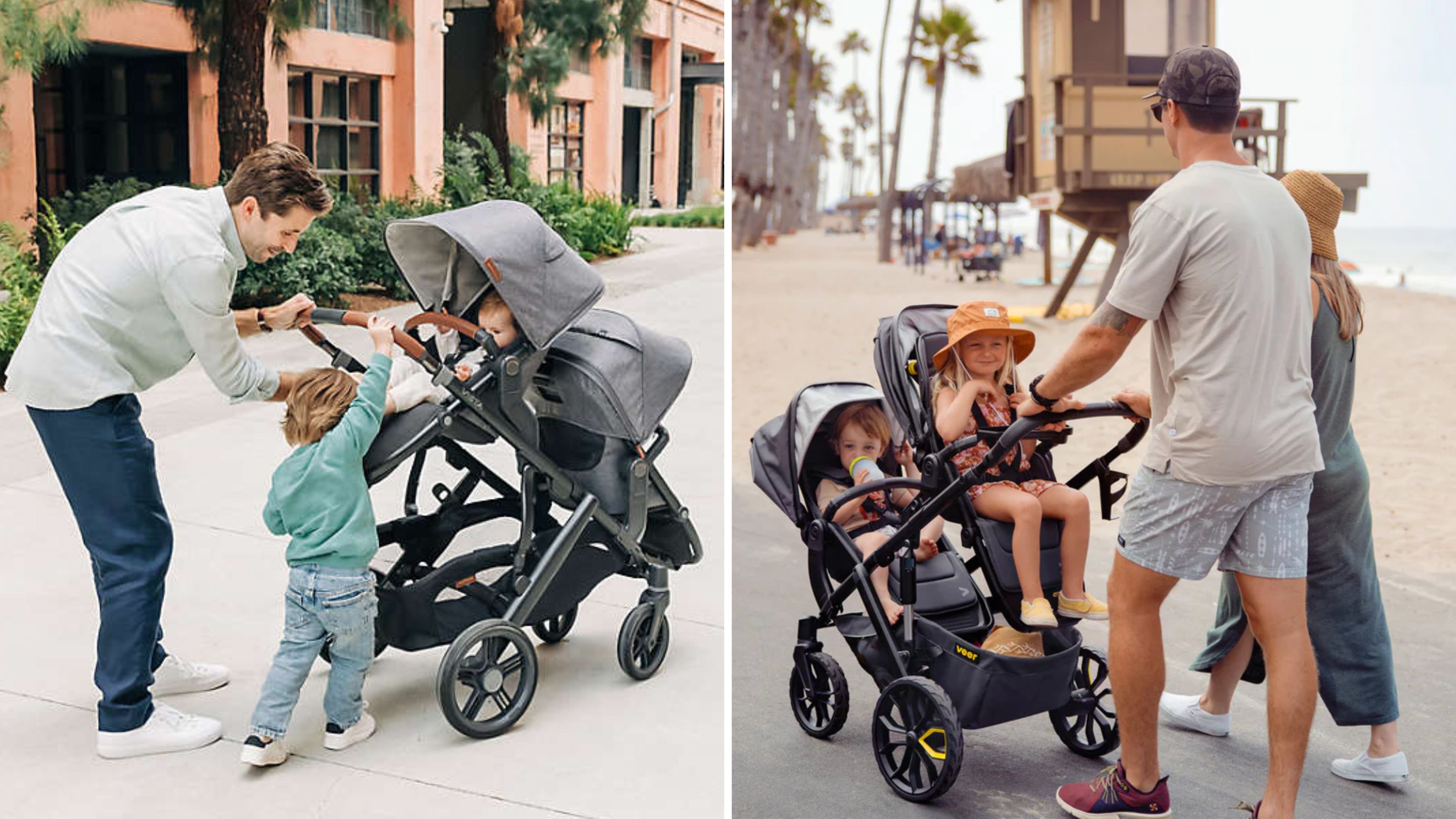 UPPAbaby Vista V3 vs. Veer Switchback Switch&Roll | Stroller Comparison