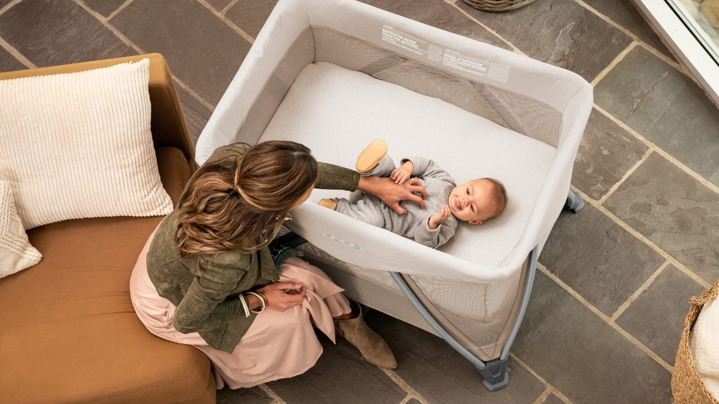Nuna sena vs 4moms playard top