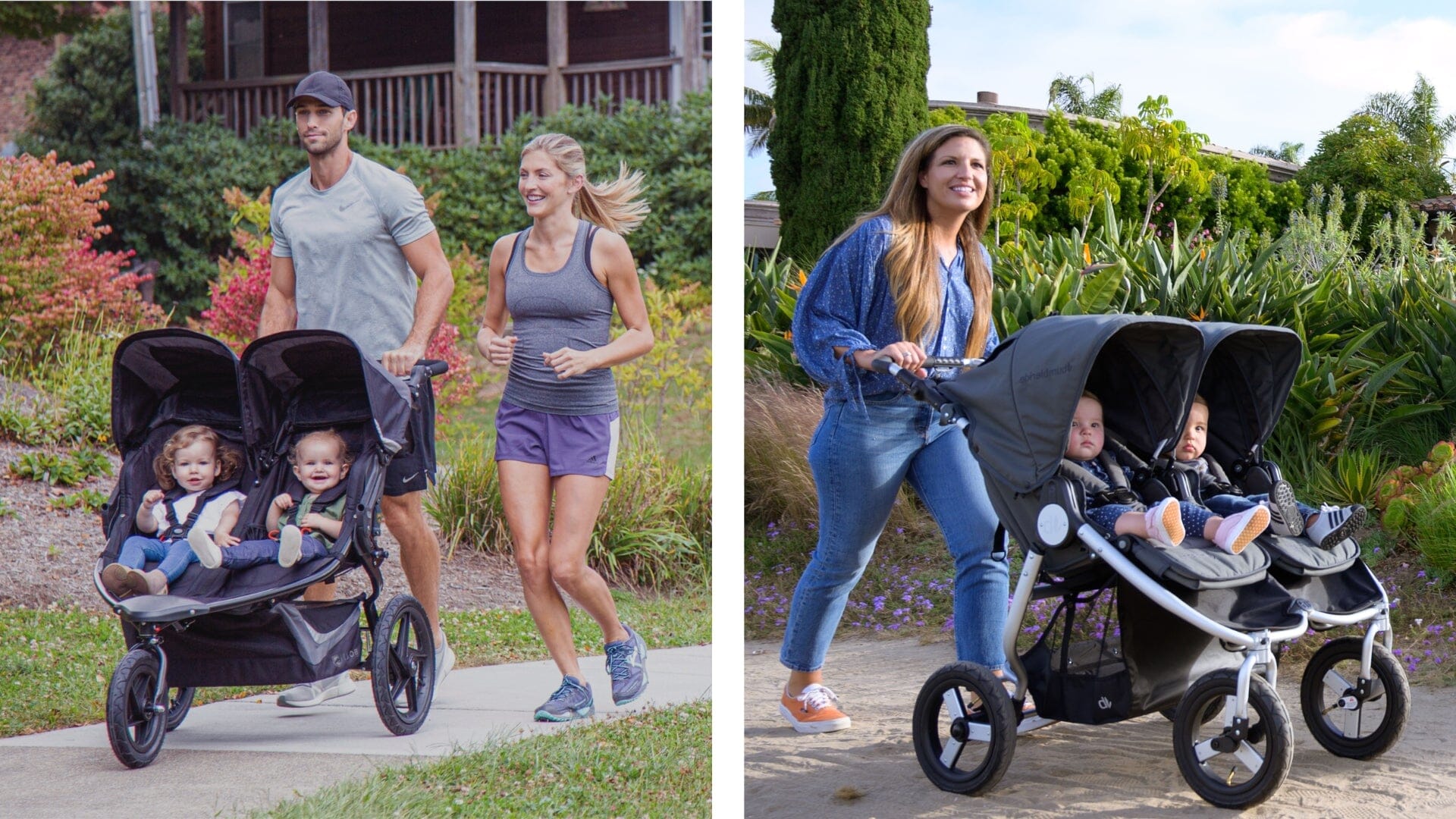 BOB Revolution Flex Duallie vs. Bumbleride Indie Twin