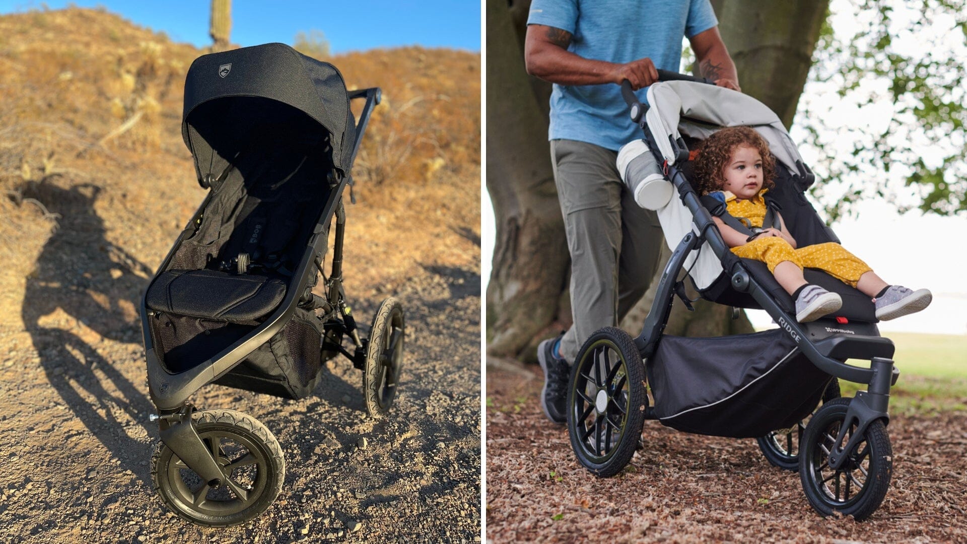 BOB Wayfinder vs. UPPAbaby Ridge | Stroller Comparison