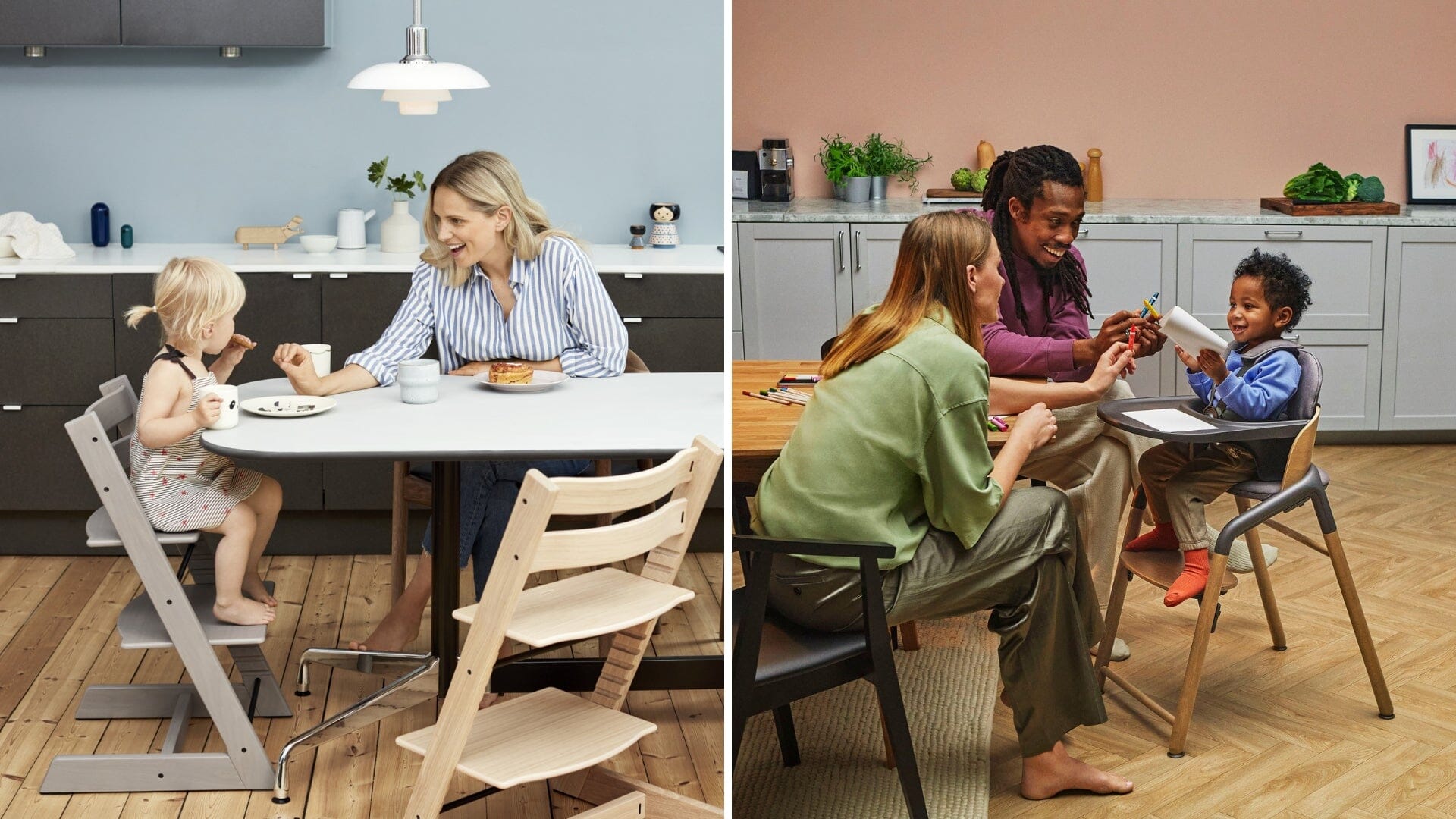 Stokke Tripp Trapp vs. Bugaboo Giraffe High Chair Comparison