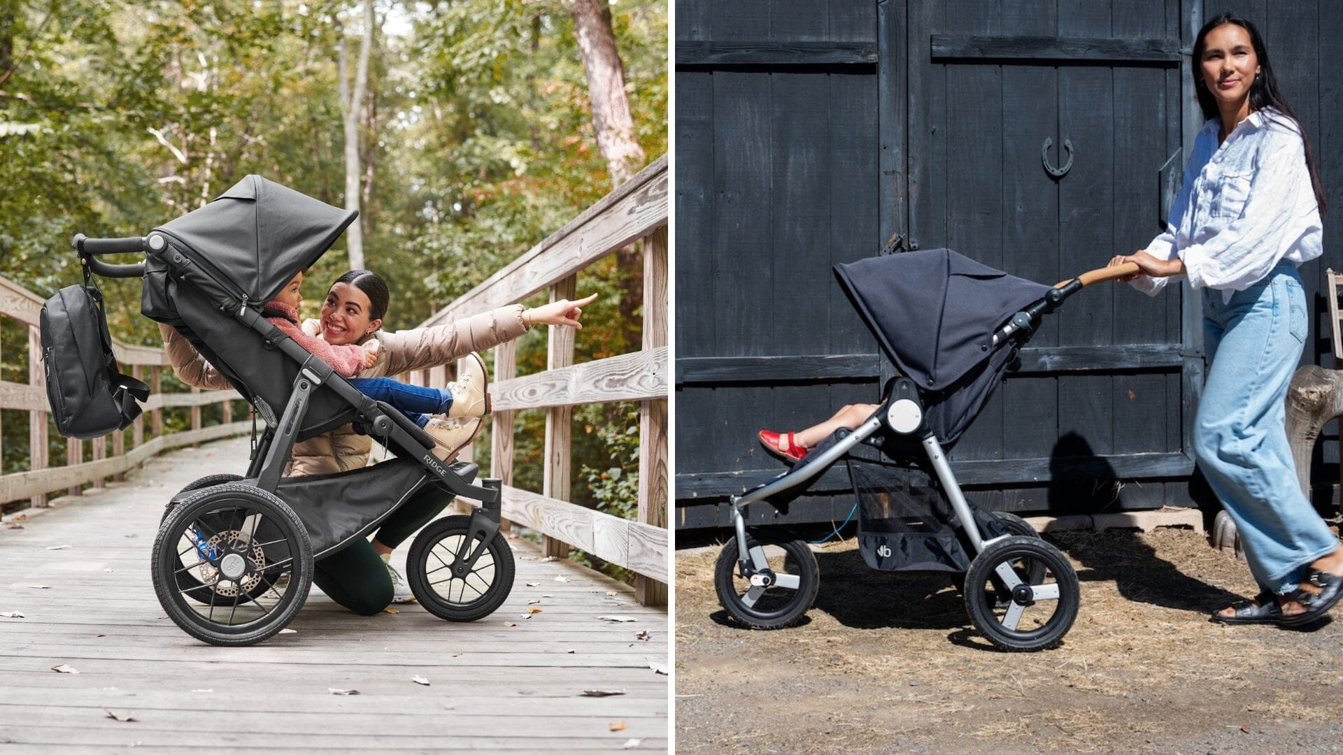 UPPAbaby Ridge vs. Bumbleride Indie Stroller Comparison
