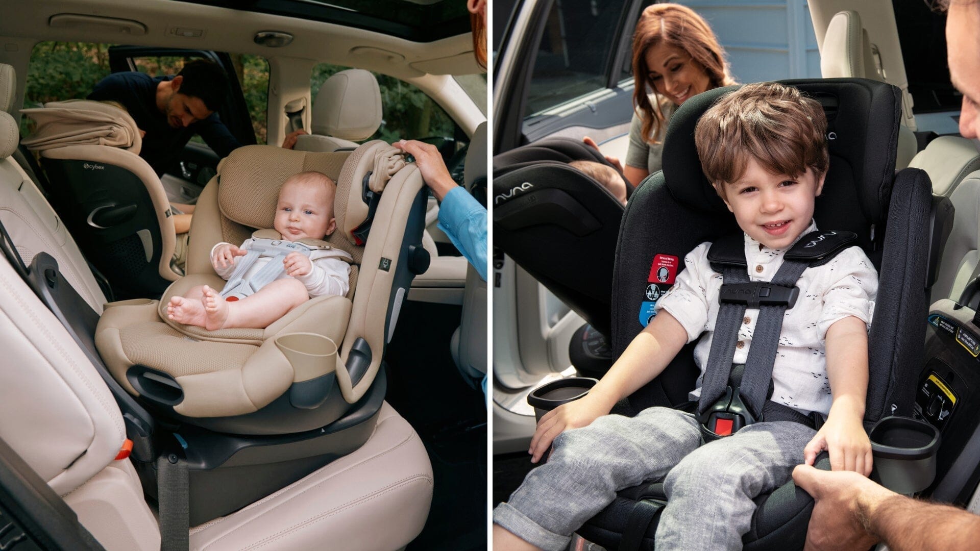 CYBEX Callisto G 360 All-in-One Car Seat vs. Nuna REVV Convertible Car Seat | Rotating Car Seat Comparison