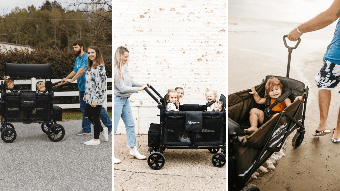 WonderFold W Series vs. X Series Stroller Wagon Comparison Baby Gear