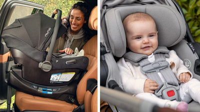 Nuna PIPA aire RX vs. UPPAbaby Aria | Infant Car Seat Comparison