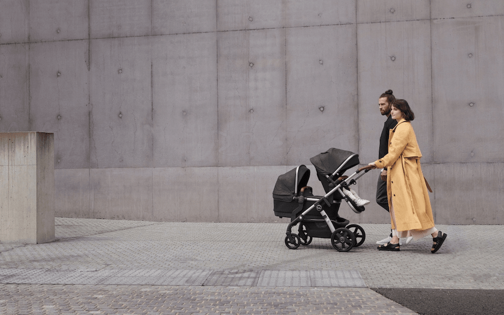 convertible stroller single to double
