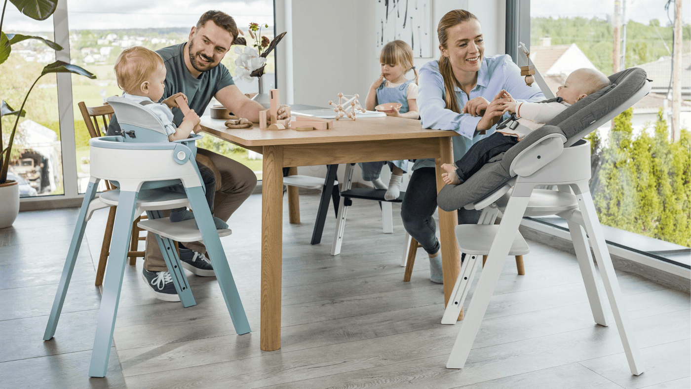 Stokke Steps Bouncer, High Chair and Accessories