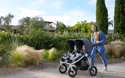 Bumbleride Indie Twin Stroller and Accessories