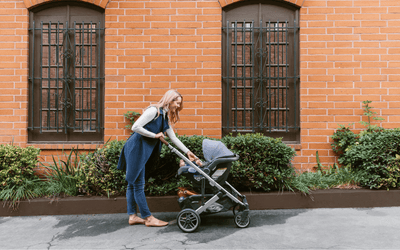 UPPAbaby CRUZ with UPPAbaby MESA Car Seat