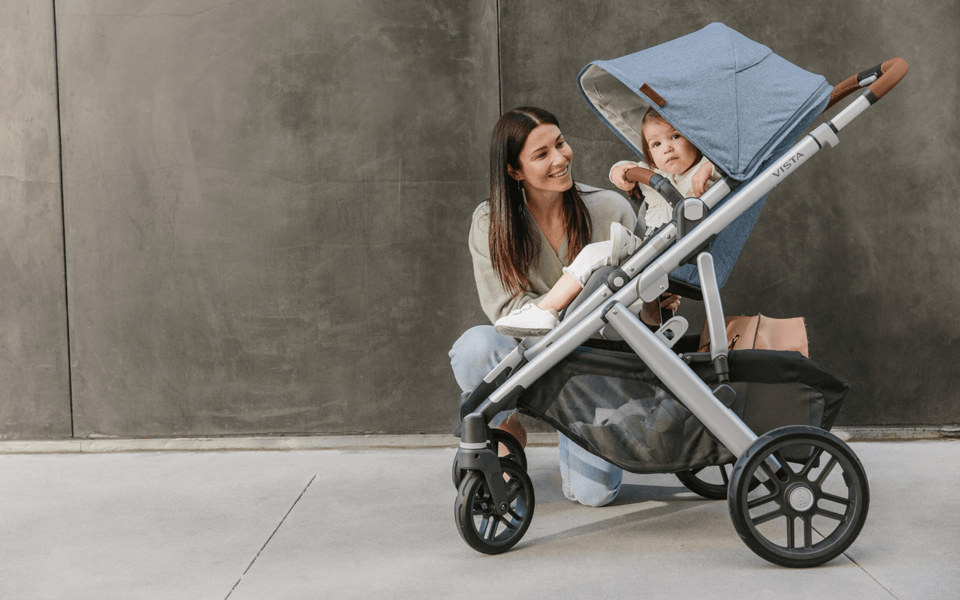 UPPAbaby Vista stroller and accessories