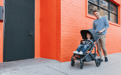 UPPAbaby Cruz stroller and accessories