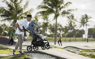 Stokke Beat Stroller and Accessories