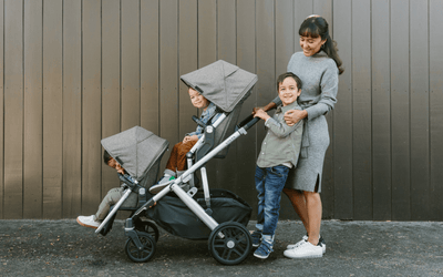 Uppababy Vista with Peg-Perego Car Seats