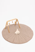 WildBird Linen Quilted Playmat - Desert Lark/Acadian - Bambi Baby