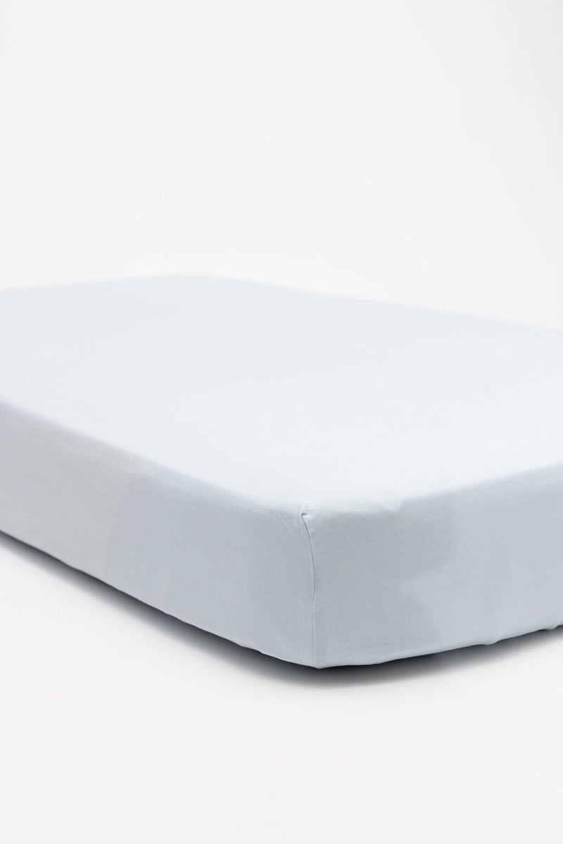 WildBird CloudBlend™ Crib Sheet - Dove Blue Gray