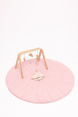 WildBird Linen Quilted Playmat - Galah/Sparrow - Bambi Baby