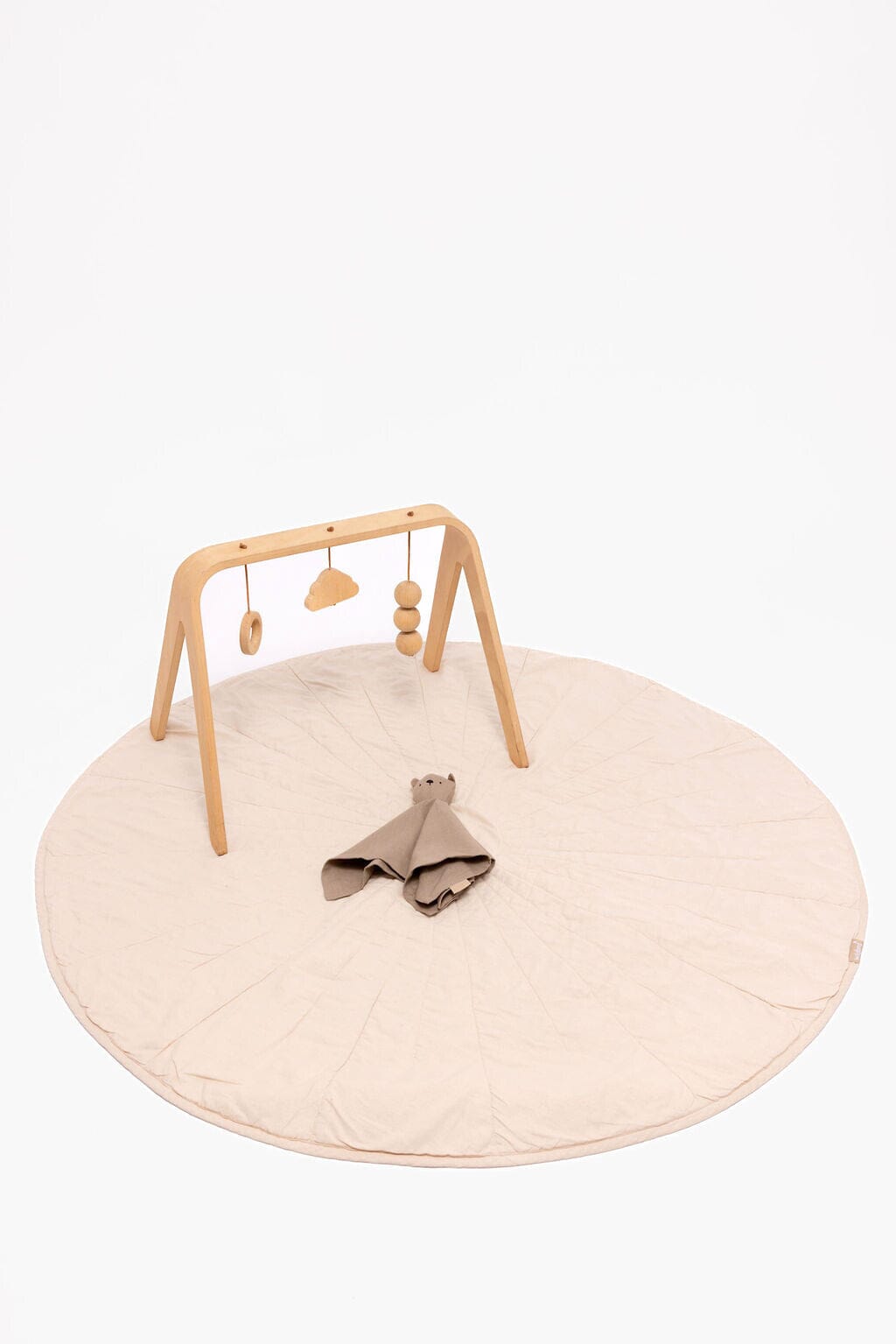 WildBird Linen Quilted Playmat - Sparrow/Desert Lark- Strolleria