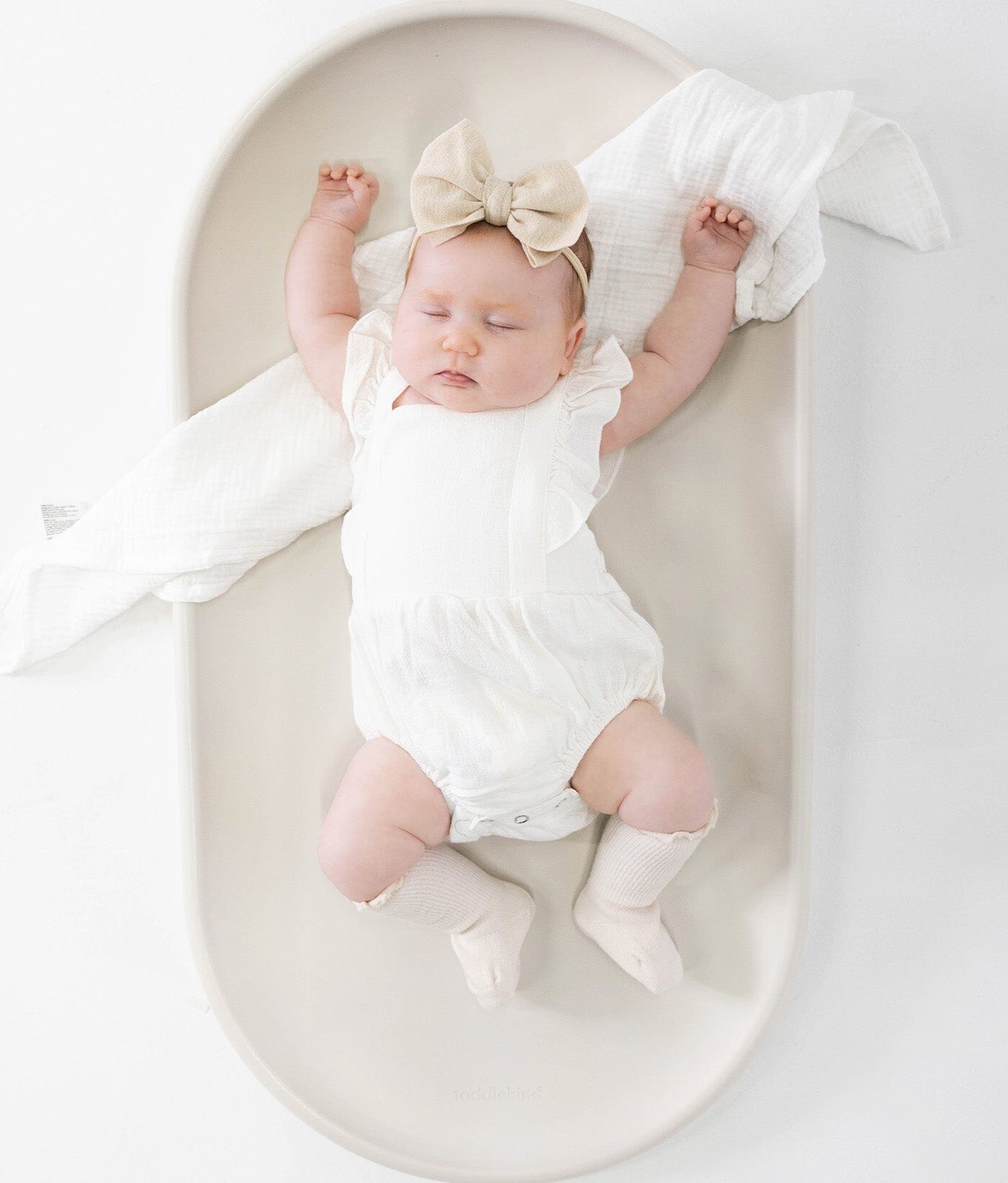 Toddlekind USA Nest Pad In Turtle Dove- Strolleria