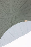 WildBird Linen Quilted Playmat - Acadian/Dove Blue Gray - Bambi Baby