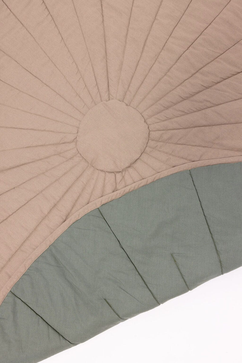 WildBird Desert Lark/Acadian Linen Quilted Playmat - Desert Lark