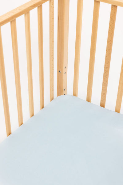 WildBird CloudBlend™ Crib Sheet - Dove Blue Gray