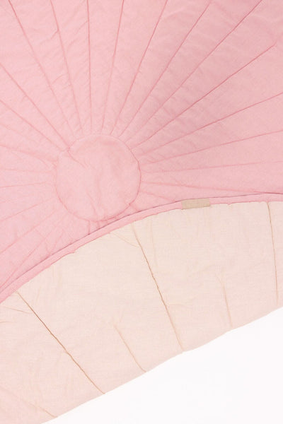 WildBird Linen Quilted Playmat - Galah/Sparrow
