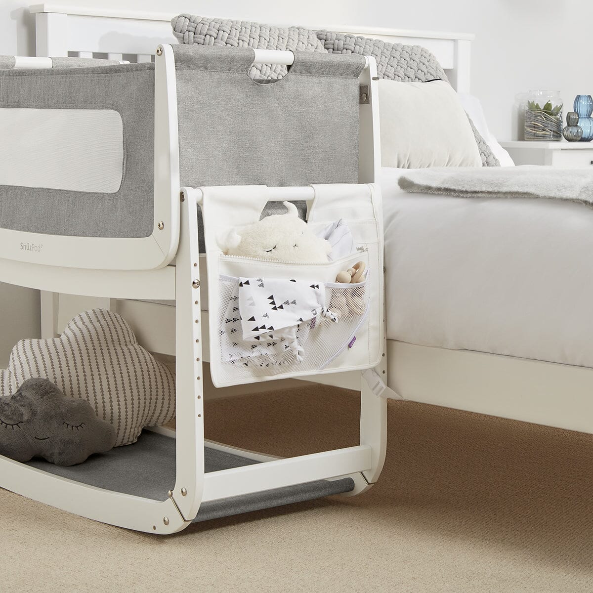 Snuz SnuzPod Pocket - Grey- Strolleria