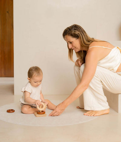 Toddlekind USA Splat Mat | Wild - Dune