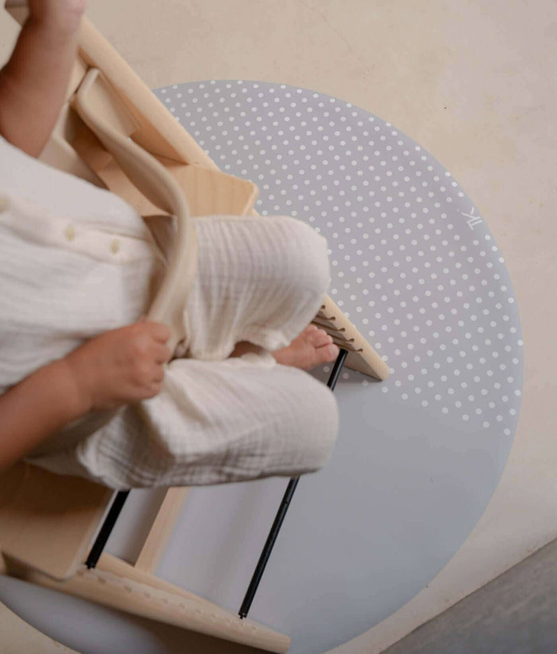 Toddlekind USA Splat Mat | Spotted - Dove