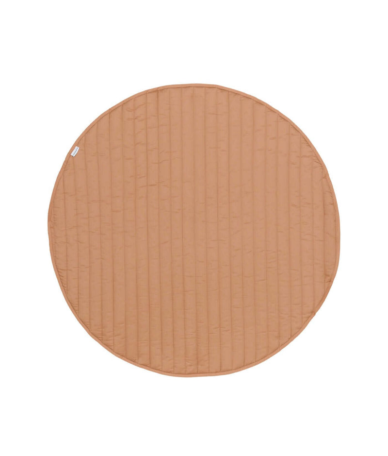 Toddlekind USA Snuggle Mat In Stripes - Camel