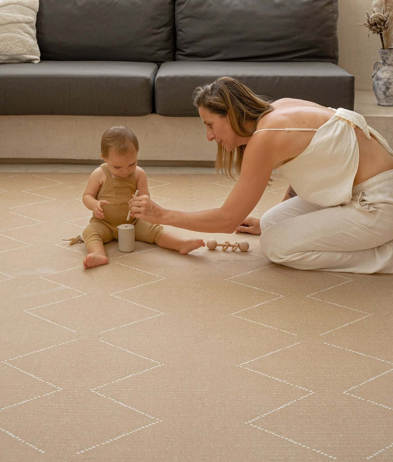 Toddlekind USA Haven Playmat in Tulum - Sandstone
