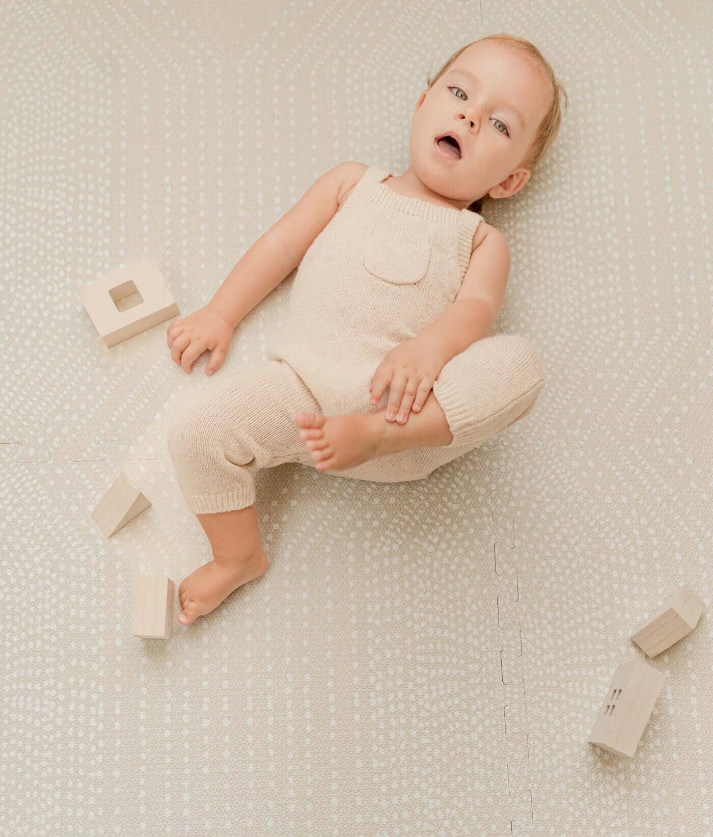 Toddlekind USA Haven Playmat in Deco - Ecru- Strolleria