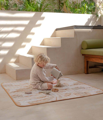 Toddlekind USA Wander Classic in Abstract - Peach Skies