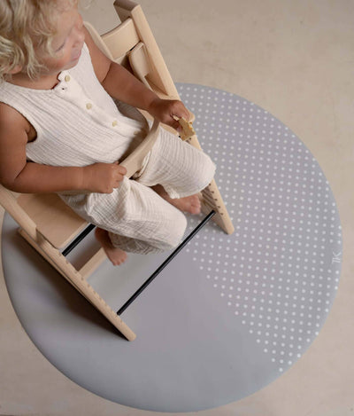 Toddlekind USA Splat Mat | Spotted - Dove
