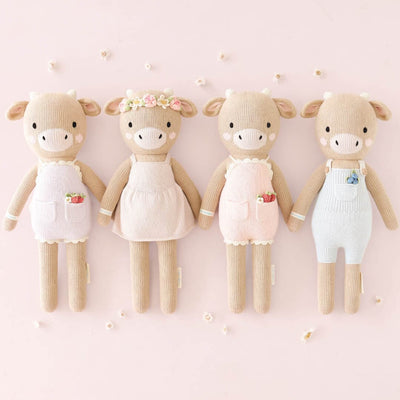 cuddle + kind - Ava the Cow in Powder Pink