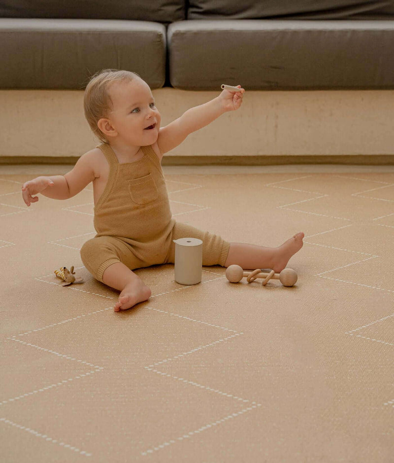 Toddlekind USA Haven Playmat in Tulum - Sandstone